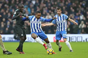 Chelsea 20JAN18 Prints: Premier League Showdown: Brighton & Hove Albion vs