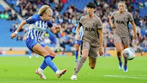 Tottenham Hotspur Women 15OCT23 Prints: Premier League Showdown: Brighton & Hove Albion Women vs