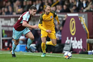 Images Dated 28th April 2018: Premier League Showdown: Burnley vs. Brighton and Hove Albion at Turf Moor (28APR18)
