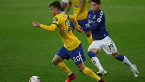 Images Dated 3rd October 2020: Premier League Showdown: Everton vs. Brighton & Hove Albion at Goodison Park on 3rd October 2020