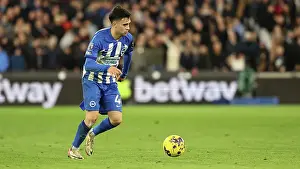 Premier League Showdown: Intense Action - West Ham United vs. Brighton & Hove Albion (2nd January 2024)