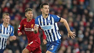 Images Dated 30th November 2019: Premier League Showdown: Liverpool vs. Brighton & Hove Albion at Anfield - 30th November 2019