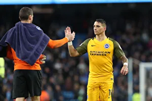 Premier League Showdown: Manchester City vs. Brighton and Hove Albion at The Etihad Stadium (09MAY18)