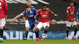 Images Dated 4th April 2021: Premier League Showdown: Manchester United vs. Brighton and Hove Albion at Old Trafford (04APR21)