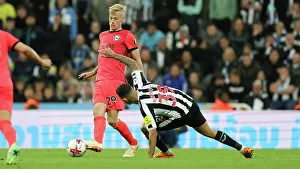 Premier League Showdown: Newcastle United vs. Brighton & Hove Albion (18MAY23) - Intense Battle at St James Park