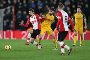 Images Dated 31st January 2018: Premier League Showdown: Southampton vs. Brighton and Hove Albion (31Jan18) - St. Mary's Stadium