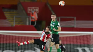 Images Dated 16th July 2020: Premier League Showdown: Southampton vs. Brighton and Hove Albion at St. Mary's Stadium (16JUL20)