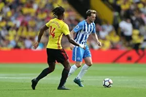 Images Dated 26th August 2017: Premier League Showdown: Watford vs. Brighton and Hove Albion (26AUG17)