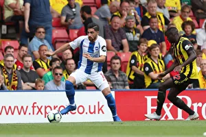 Watford Away 11AUG18 Prints: Premier League Showdown: Watford vs. Brighton and Hove Albion at Vicarage Road (11AUG18)