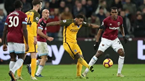 Images Dated 2nd January 2019: Premier League Showdown: West Ham United vs. Brighton & Hove Albion (2nd January 2019)