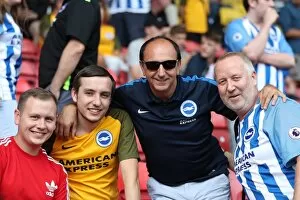 Images Dated 26th August 2017: Premier League: Watford vs. Brighton and Hove Albion Clash at Vicarage Road (26.08.17)
