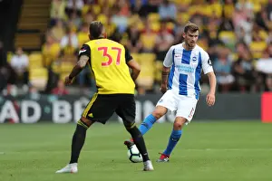 Watford Away 11AUG18 Prints: Premier League: Watford vs. Brighton & Hove Albion Clash at Vicarage Road (11AUG18)