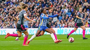 Images Dated 15th November 2021: Premier League Women: Brighton & Hove Albion vs. Leicester City - Showdown at American Express