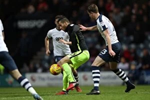 Images Dated 14th January 2017: Preston North End vs Brighton and Hove Albion: EFL Sky Bet Championship Clash at Deepdale (14Jan17)