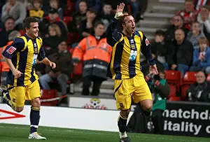 Season 2009-10 Away Games Prints: Radiant Glenn Murray: Brighton and Hove Albion's Brilliant Striker