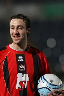Wycombe Wanderers Prints: Radiant Glenn Murray: Star Striker of Brighton and Hove Albion FC