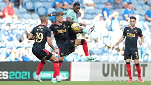 Images Dated 24th July 2021: Rangers vs. Brighton and Hove Albion: Pre-Season Clash at Ibrox Stadium (24JUL21)
