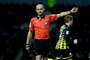 Images Dated 7th March 2012: Referee Roger East Cardiff 07MAR12 PH 1762