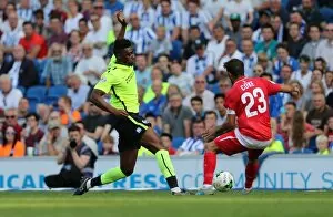 Images Dated 2nd August 2015: Rohan Ince in Action: Brighton & Hove Albion vs Sevilla FC (2015)