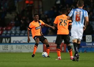 Images Dated 21st October 2014: Rohan Ince in Action: Huddersfield vs. Brighton & Hove Albion, Championship Clash (21OCT14)