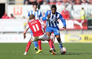 Rotherham United 06APR15 Prints: Rohan Ince in Action: Rotherham United vs