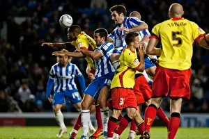 Watford - 17-04-2012 Prints: Romain Vincelot's Thrilling Performance: Brighton & Hove Albion vs