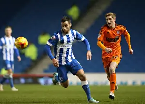 Ipswich Town 21JAN15 Prints: Sam Baldock in Action: Brighton & Hove Albion vs Ipswich Town (January 2015)
