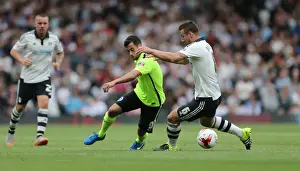 Fulham 15AUG15 Prints: Sam Baldock in Action: Fulham vs. Brighton and Hove Albion, Sky Bet Championship 2015