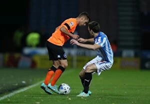 Images Dated 21st October 2014: Sam Baldock in Action: Huddersfield vs. Brighton and Hove Albion, October 2014