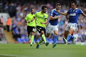 Images Dated 29th August 2015: Sam Baldock in Action: Ipswich Town vs. Brighton & Hove Albion, Sky Bet Championship (28.08.2015)