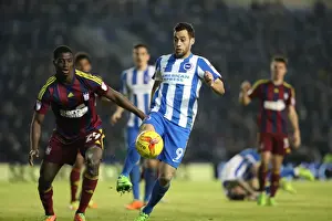 Ipswich Town 14FEB17 Prints: Sam Baldock Scores: Brighton & Hove Albion Defeat Ipswich Town in EFL Sky Bet Championship (14/02/2017)