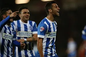Bournemouth 01NOV14 Prints: Sam Baldock Scores for Brighton and Hove Albion in SkyBet Championship Clash against Bournemouth