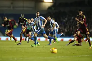 Ipswich Town 14FEB17 Prints: Sam Baldock Scores: Brighton & Hove Albion vs Ipswich Town in EFL Sky Bet Championship (14/02/2017)