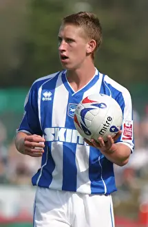 Sam Rents in Action: 2007-08 Brighton & Hove Albion FC Season