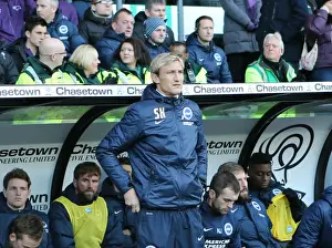 Derby County 06DEC14 Prints: Sami Hyypia Leads Brighton and Hove Albion in Derby County Showdown, December 2014