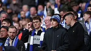 FA Cup Semi-Final 23APR23 Prints: Sea of Albion: Brighton and Hove Fans at Wembley FA Cup Semi-Final vs Manchester United (23APR23)