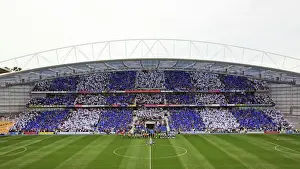 Sea of Blue and White: The First Competitive Match at American Express Community Stadium, August 6, 2011