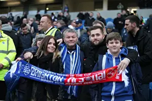Arsenal 25JAN15 Prints: Sea of Passion: Brighton & Hove Albion vs Arsenal FA Cup Clash (25Jan15)