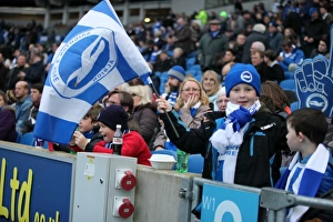 Sea of Passionate Fans: Brighton & Hove Albion vs. Arsenal FA Cup Showdown (25Jan15)