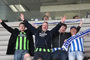 Crowd Shots Away Days 2012-13 Prints: Sea of Seagulls: Brighton and Hove Albion Away Days 2012-13