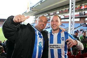 Images Dated 22nd August 2001: Sea of Seagulls: Brighton and Hove Albion Away Days 2012-13