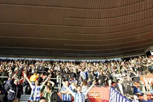 Crowd Shots Away Days 2011-12 Prints: Sea of Supporters: Brighton and Hove Albion Away Games 2011-12