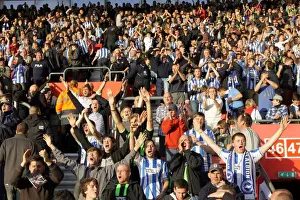 Crowd Shots Away Days 2011-12 Prints: Sea of Supporters: Brighton & Hove Albion Away Games 2011-2012