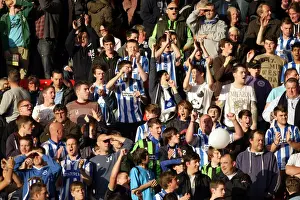 Crowd Shots Away Days 2011-12 Prints: Sea of Supporters: Brighton & Hove Albion Away Games 2011-2012