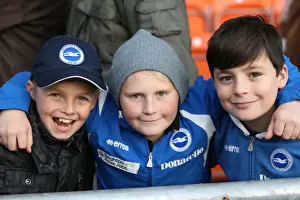 Blackpool 27-10-2012 Prints: Sea of Supporters: Brighton & Hove Albion Away Games 2012-13