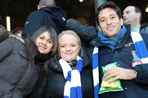 Charlton Athletic - 08-12-2012 Prints: Sea of Supporters: Brighton & Hove Albion Away Games 2012-13