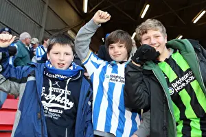 Charlton Athletic - 08-12-2012 Prints: Sea of Supporters: Brighton & Hove Albion Away Games 2012-2013