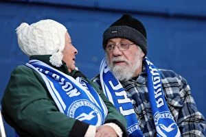 Images Dated 1st January 2013: Sea of Supporters: Brighton and Hove Albion Away Games 2012-13