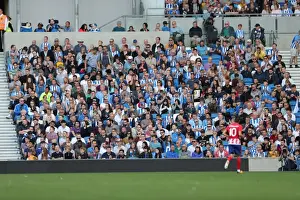 Sea of Supporters: Brighton and Hove Albion vs Atletico de Madrid at American Express Community Stadium (06AUG17)