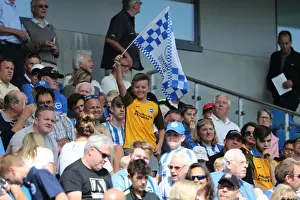Sea of Supporters: Brighton and Hove Albion vs Atletico de Madrid at the American Express Community Stadium (06AUG17)